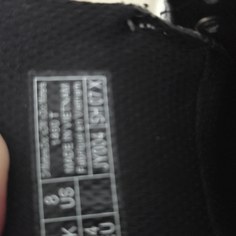 Dr. Martens White and Black Lace-Up Boots #6 - Picture 4 of 4